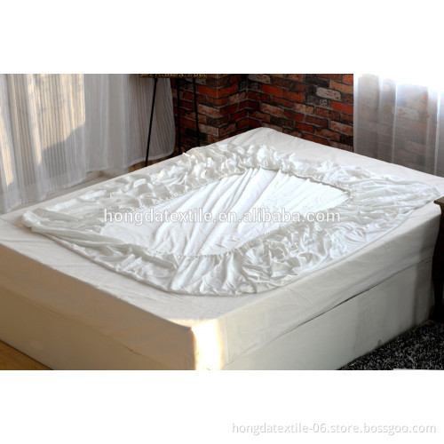 wholesale 100% cotton 250Thread Counts bed fitted sheet ,elastic sheet , bottom sheet